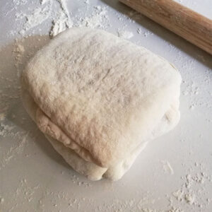 ねじりパンの巻き方とねじり方の成型方法解説付きレシピ５